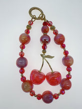 Red Cherry Cell Phone Chain
